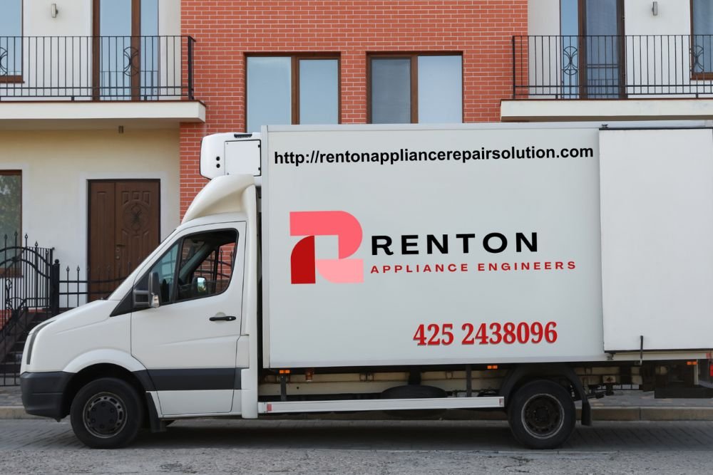 Team of engineers repairing appliances in Renton, WA, showcasing their expertise in appliance repair services.